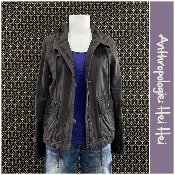 Anthro “Faroe Cropped Anorak“ by Hei Hei - Picture 2 of 13